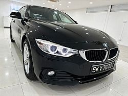 BMW 420I Gran Coupe AT HID NAV 2015 Black